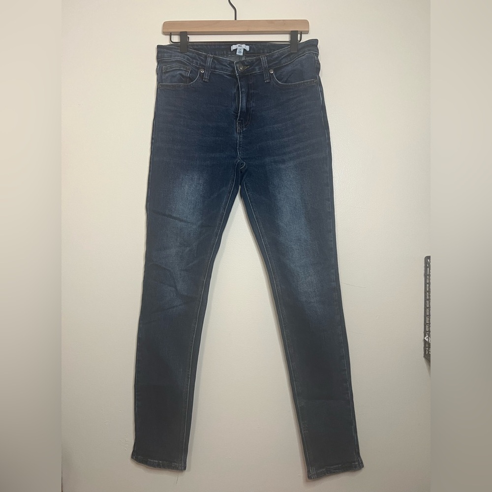 BP. Skinny Jeans Men’s Size 32 Blue Stretch Denim Dark‎ Wash
